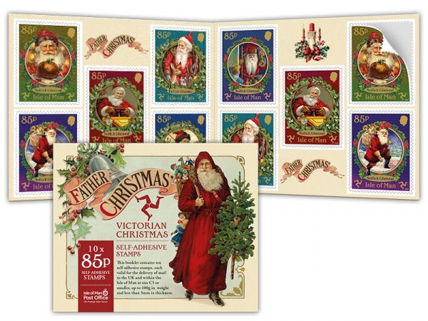 Father Xmas booklet x2(20 stamps)