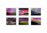 Celebrating the Beauty of the Aurora Borealis as Seen on the Isle of Man with New Stamp Issue