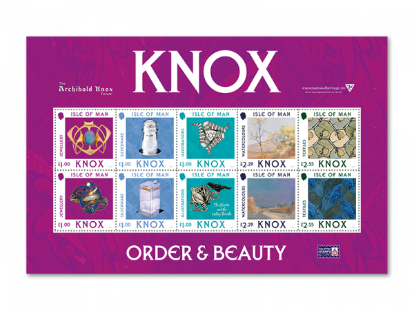 Archibald Knox: Order & Beauty - Booklet Pane