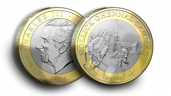 Isle of Man 2024 Christmas £2 Coin